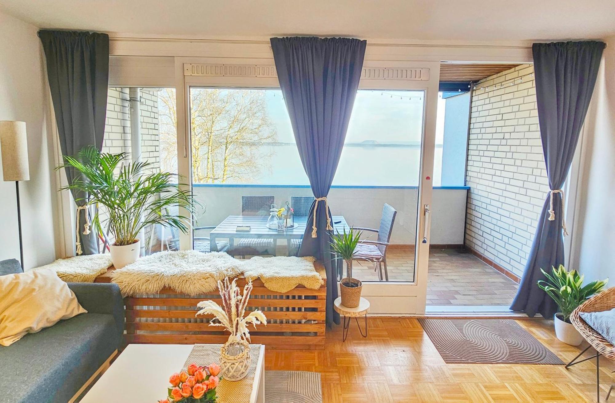 Ferienwohnung Sunrise - Mit Direktem Blick Auf Das Steinhuder Meer - Мардорф Екстер'єр фото